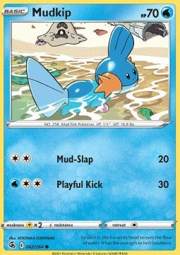 Mudkip - Fusion Strike (Common) [FST-062] Hover Image
