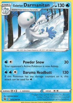 Galarian Darmanitan - Fusion Strike (Uncommon) [FST-072] Imagen principal del producto