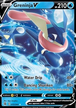 Greninja V - Fusion Strike (Ultra Rare) [FST-073] Immagine principale del prodotto