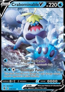 Crabominable V - Fusion Strike (Ultra Rare) [FST-076] Main image