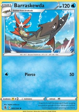 Barraskewda - Fusion Strike (Uncommon) [FST-083] Hover Image