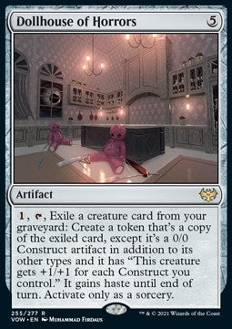 Dollhouse of Horrors - Innistrad: Crimson Vow (Rare) [VOW-255] Hover Image