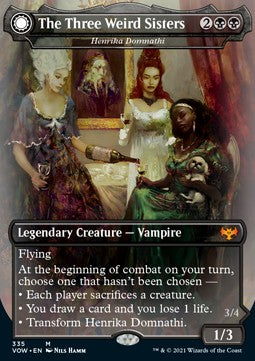 Henrika Domnathi // Henrika, Infernal Seer (V.2) - Innistrad: Crimson Vow: Extras (Mythic) [XVOW-335]
