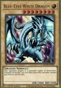 Blue-Eyes White Dragon - Maximum Gold: El Dorado (Premium Gold Rare) [MGED-001]