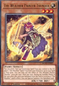 The Weather Painter Thunder - Maximum Gold: El Dorado (Rare) [MGED-097] Imagen principal del producto