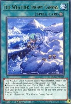 The Weather Snowy Canvas - Maximum Gold: El Dorado (Rare) [MGED-098] Imagen principal del producto
