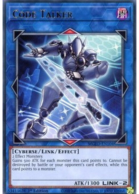 Code Talker — Maximum Gold: El Dorado (MGED-104) Yu-Gi-Oh! card Imagen principal del producto
