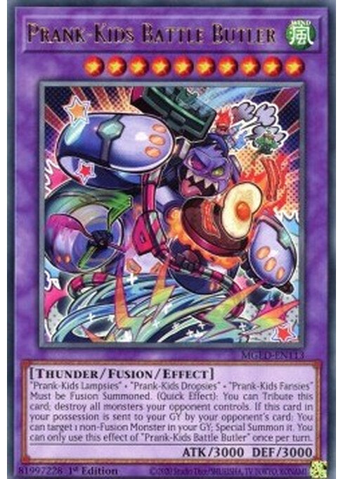 Prank-Kids Battle Butler — Maximum Gold: El Dorado (MGED-113) Yu-Gi-Oh! card Imagen principal del producto