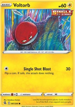 Voltorb - Fusion Strike (Common) [FST-087] Hauptbild