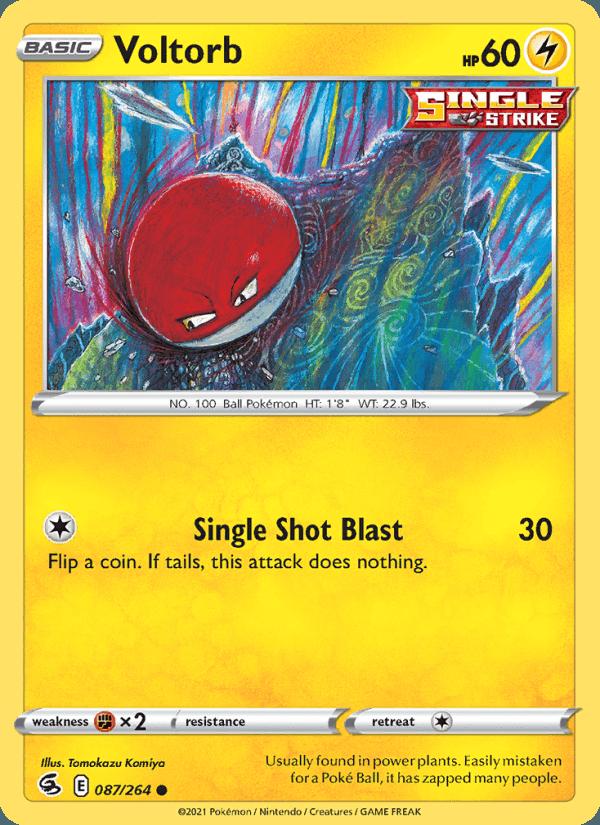 Voltorb - Fusion Strike (Common) [FST-087] Immagine principale del prodotto