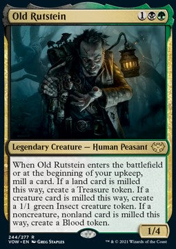 Old Rutstein - Innistrad: Crimson Vow (Rare) [VOW-244] Imagen principal del producto