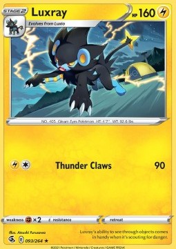 Luxray - Fusion Strike (Rare) [FST-093] Hover Image