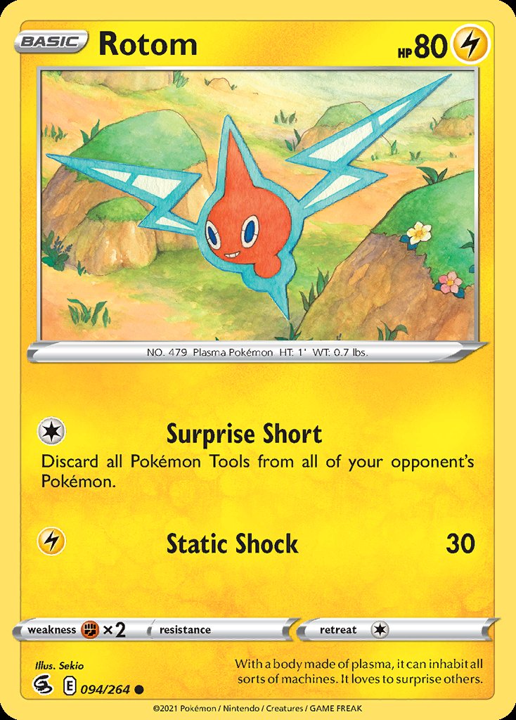 Rotom - Fusion Strike (Common) [FST-094] Image principale du produit