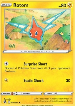 Rotom - Fusion Strike (Common) [FST-094] Hover Image