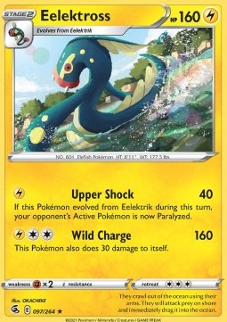 Eelektross - Fusion Strike (Rare) [FST-097] Hover Image