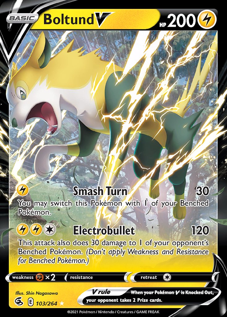 Boltund V - Fusion Strike (Ultra Rare) [FST-103] Hauptbild