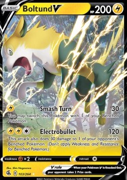 Boltund V - Fusion Strike (Ultra Rare) [FST-103] Hover Image