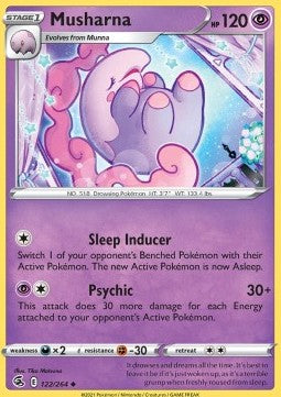 Musharna - Fusion Strike (Uncommon) [FST-122] Hauptbild