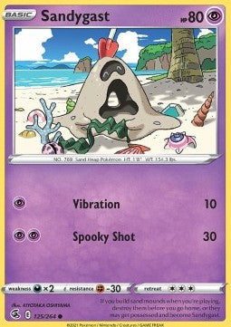 Sandygast - Fusion Strike (Common) [FST-125] Hauptbild