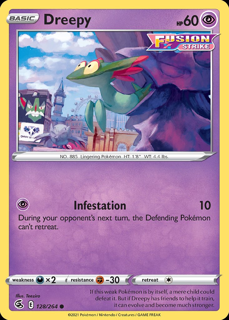 Dreepy - Fusion Strike (Common) [FST-128] Hauptbild