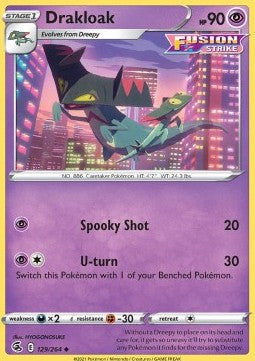 Drakloak - Fusion Strike (Uncommon) [FST-129] Imagen principal del producto