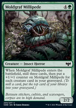 Moldgraf Millipede - Innistrad: Crimson Vow (Common) [VOW-209] Imagen principal del producto