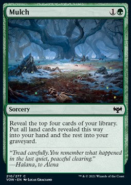Mulch - Innistrad: Crimson Vow (Common) [VOW-210] Imagen principal del producto