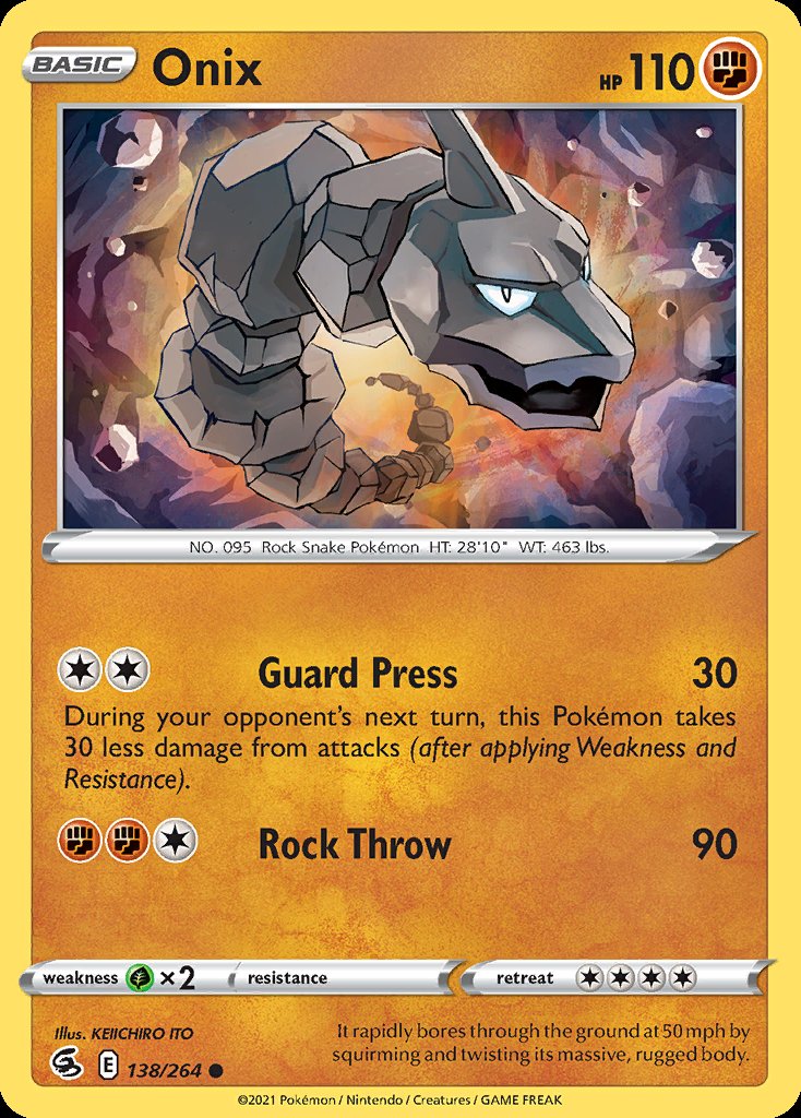 Onix - Fusion Strike (Common) [FST-138] Imagen principal del producto