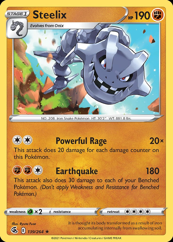 Steelix - Fusion Strike (Holo Rare) [FST-139] Hoofdafbeelding