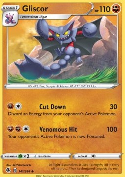 Gliscor - Fusion Strike (Uncommon) [FST-141] Imagen principal del producto