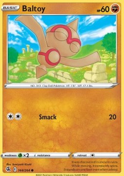 Baltoy - Fusion Strike (Common) [FST-144] Hover Image