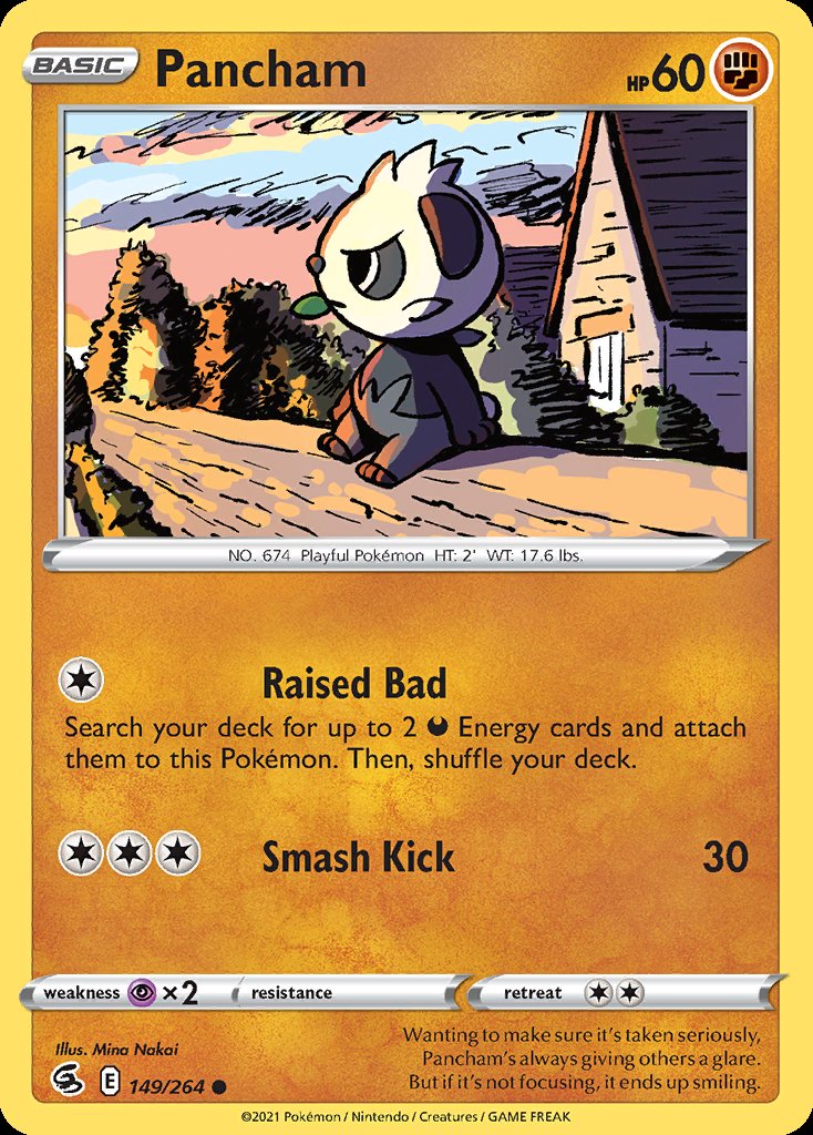 Pancham - Fusion Strike (Common) [FST-149] Immagine principale del prodotto