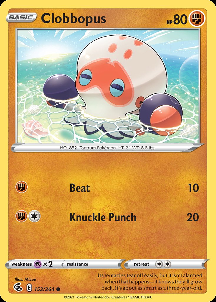 Clobbopus - Fusion Strike (Common) [FST-152] Hauptbild
