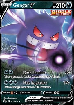 Gengar V - Fusion Strike (Ultra Rare) [FST-156] Hover Image