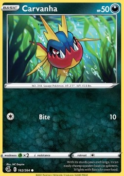 Carvanha - Fusion Strike (Common) [FST-162] Main image