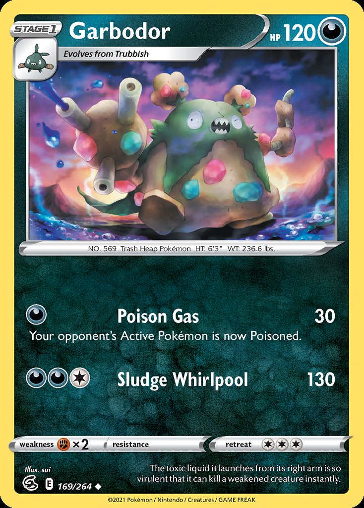 Garbodor - Fusion Strike (Uncommon) [FST-169] Imagen principal del producto