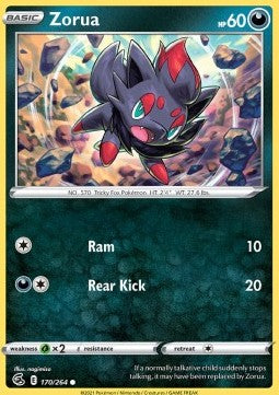 Zorua - Fusion Strike (Common) [FST-170] Hover Image