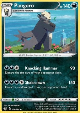 Pangoro - Fusion Strike (Uncommon) [FST-174] Hover Image