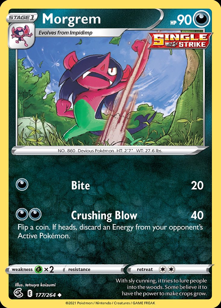 Morgrem - Fusion Strike (Uncommon) [FST-177] Immagine principale del prodotto