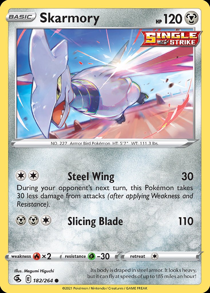 Skarmory - Fusion Strike (Common) [FST-182] Imagen principal del producto