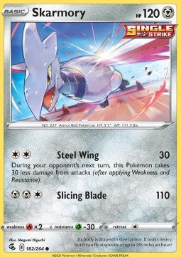 Skarmory - Fusion Strike (Common) [FST-182] Hover Image