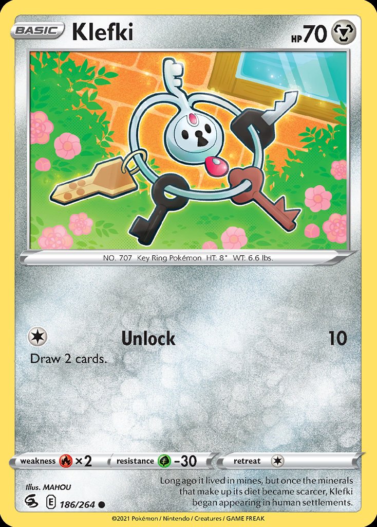 Klefki - Fusion Strike (Common) [FST-186] Immagine principale del prodotto