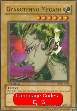 Gyakutenno Megami (V.1 - Common) - Starter Deck: Kaiba (Common) [SDK-010] Hover Image