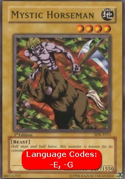 Mystic Horseman (V.1 - Common) - Starter Deck: Kaiba (Common) [SDK-011]
