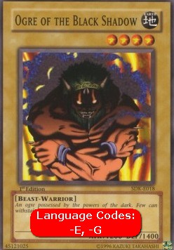 Ogre of the Black Shadow (V.1 - Common) - Starter Deck: Kaiba (Common) [SDK-018] Hauptbild
