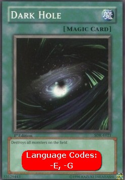 Dark Hole (V.1 - Common) - Starter Deck: Kaiba (Common) [SDK-021]