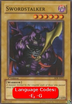 Swordstalker (V.1 - Common) - Starter Deck: Kaiba (Common) [SDK-023] Hauptbild