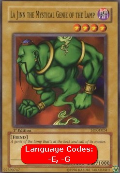 La Jinn the Mystical Genie of the Lamp (V.1 - Common) - Starter Deck: Kaiba (Common) [SDK-024] Hover Image