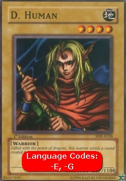 D. Human (V.1 - Common) - Starter Deck: Kaiba (Common) [SDK-028] Immagine principale del prodotto