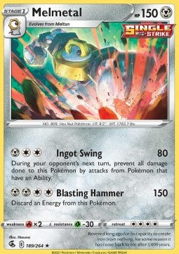Melmetal - Fusion Strike (Holo Rare) [FST-189] Imagen principal del producto